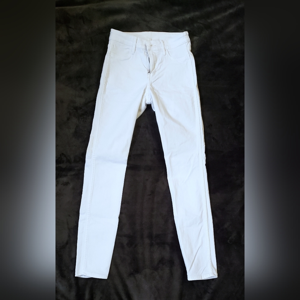 &Denim White Skinny Jeans